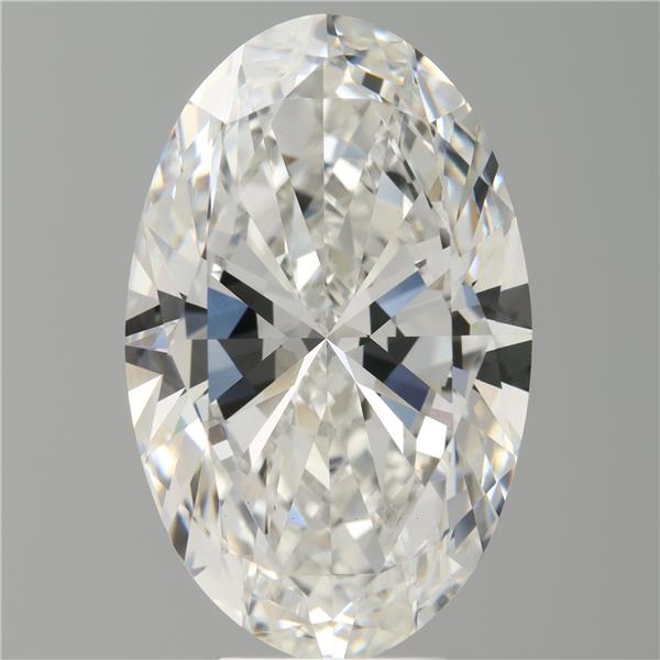 7.48 ct. oval Lab Grown Diamond front image
