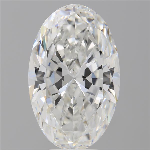 8.02 ct. oval Lab Grown Diamond front image