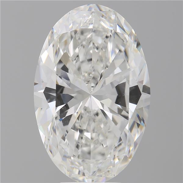 8.55 ct. oval Lab Grown Diamond front image