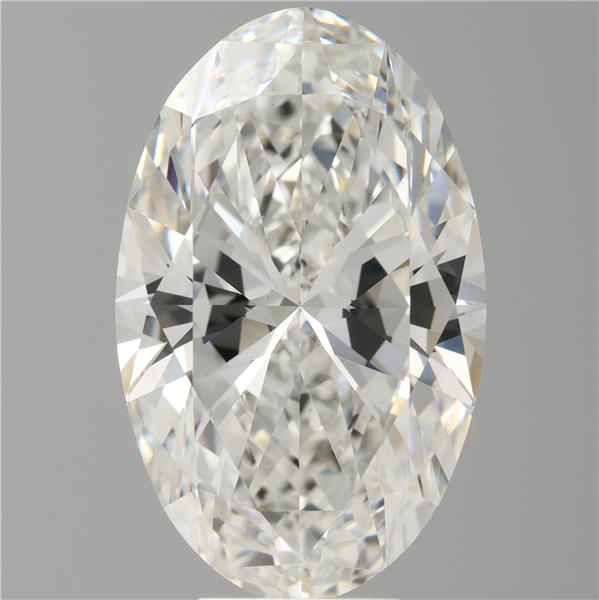 8.07 ct. oval Lab Grown Diamond front image