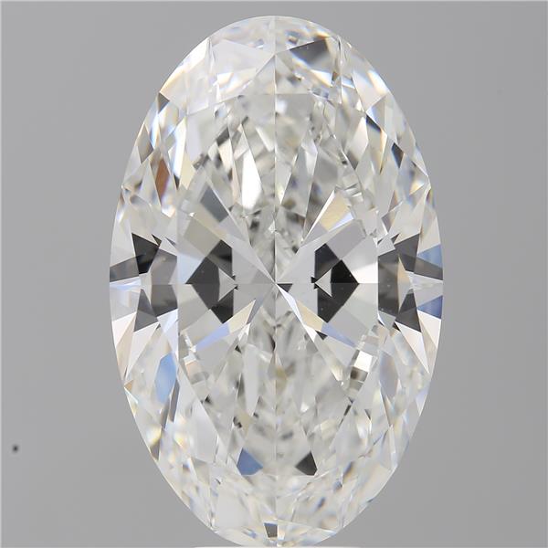 9.57 ct. oval Lab Grown Diamond front image