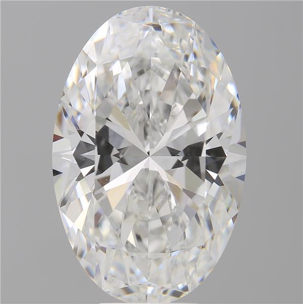 9.02 ct. oval Lab Grown Diamond front image