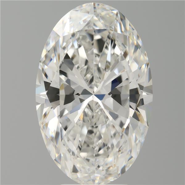 6.60 ct. oval Lab Grown Diamond front image