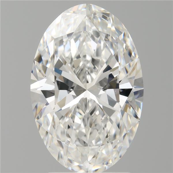 3.04 ct. oval Lab Grown Diamond front image
