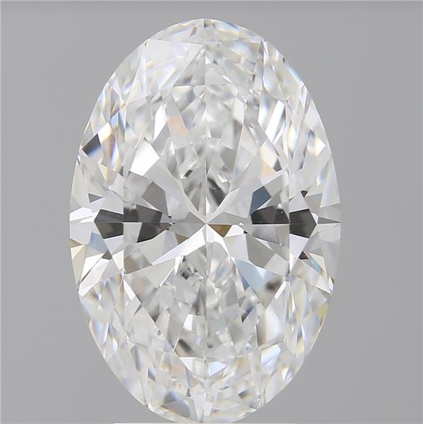 4.09 ct. oval Lab Grown Diamond front image