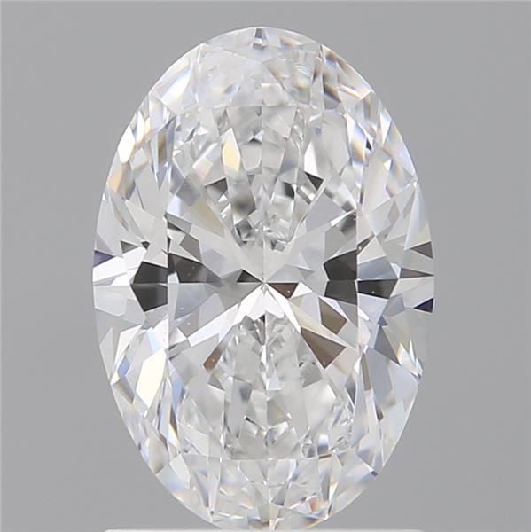 1.56 ct. oval Lab Grown Diamond front image