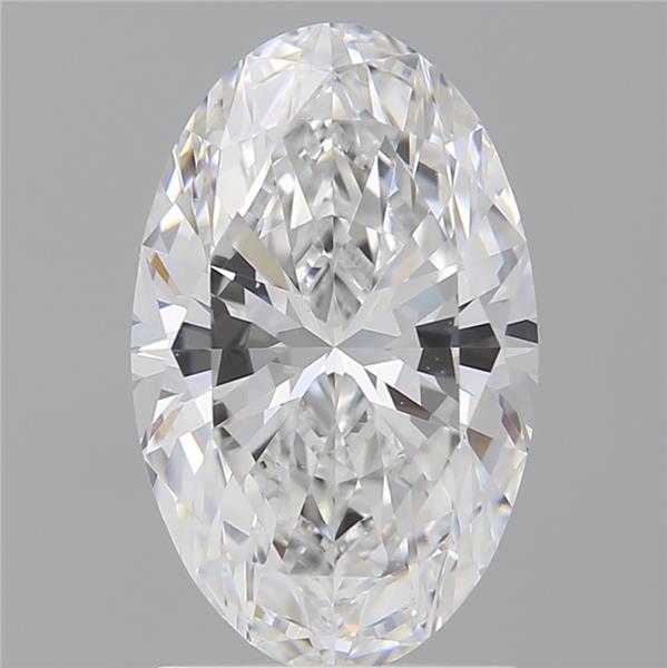 2.04 ct. oval Lab Grown Diamond front image