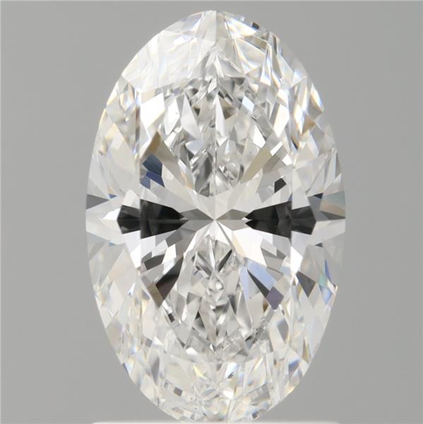 1.54 ct. oval Lab Grown Diamond front image