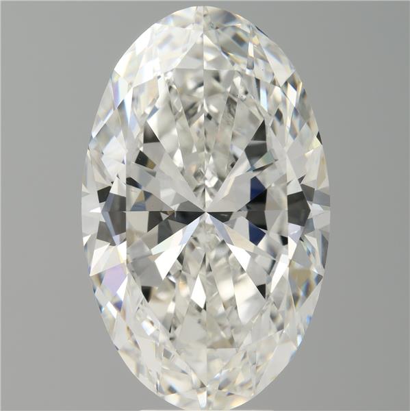 8.02 ct. oval Lab Grown Diamond front image
