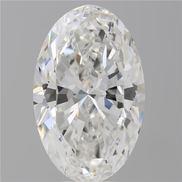 8.04 ct. oval Lab Grown Diamond front image