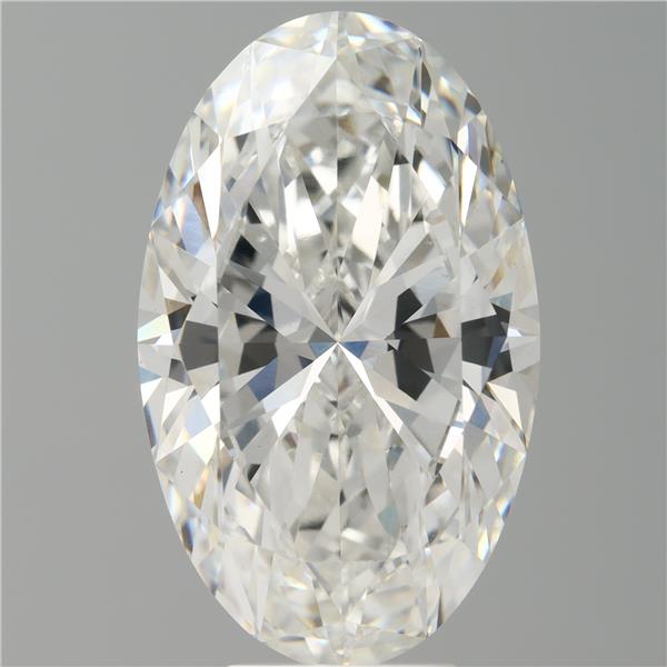 7.07 ct. oval Lab Grown Diamond front image