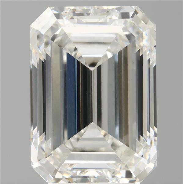 6.04 ct. emerald Lab Grown Diamond front image