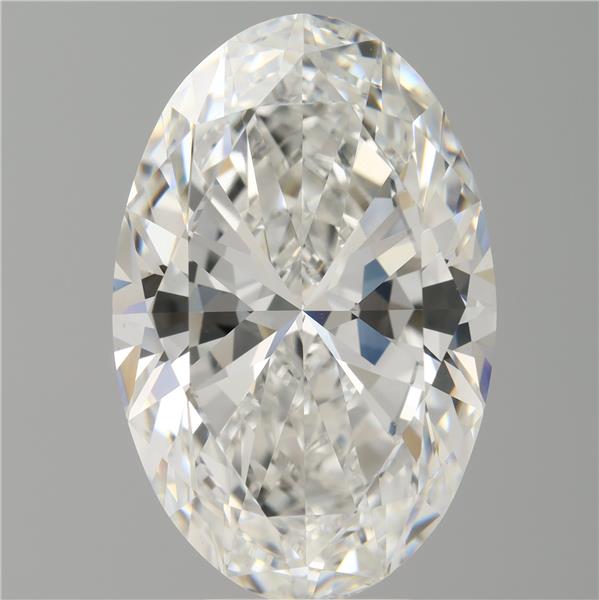 7.10 ct. oval Lab Grown Diamond front image