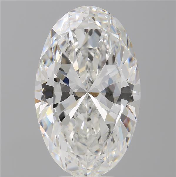 8.04 ct. oval Lab Grown Diamond front image