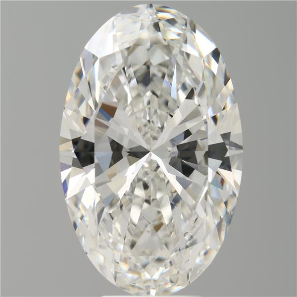 8.08 ct. oval Lab Grown Diamond front image