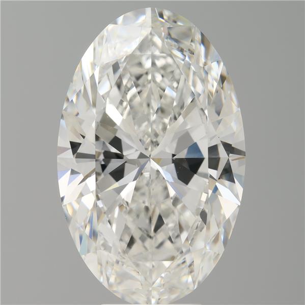 8.01 ct. oval Lab Grown Diamond front image