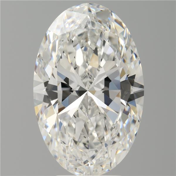 6.04 ct. oval Lab Grown Diamond front image