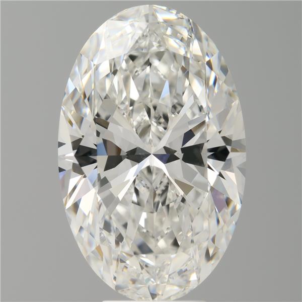 8.06 ct. oval Lab Grown Diamond front image