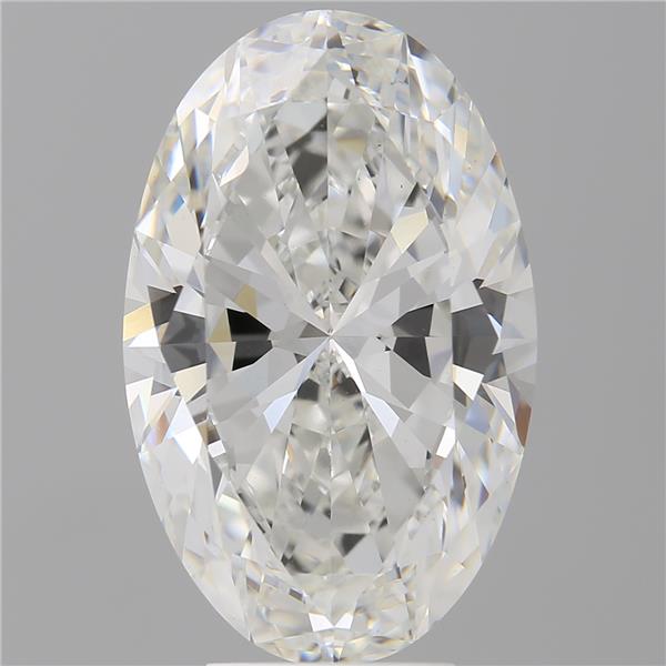 6.02 ct. oval Lab Grown Diamond front image