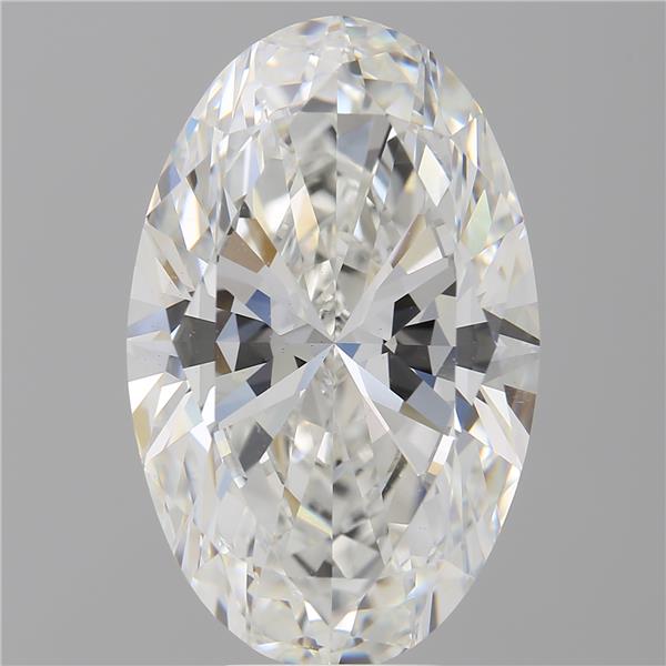 8.10 ct. oval Lab Grown Diamond front image