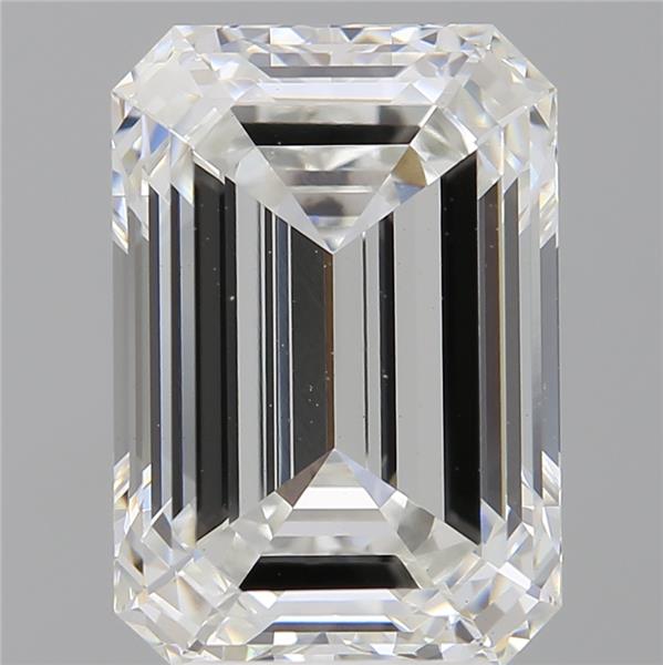4.11 ct. emerald Lab Grown Diamond front image