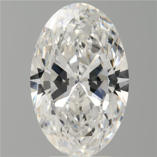 4.54 ct. oval Lab Grown Diamond front image