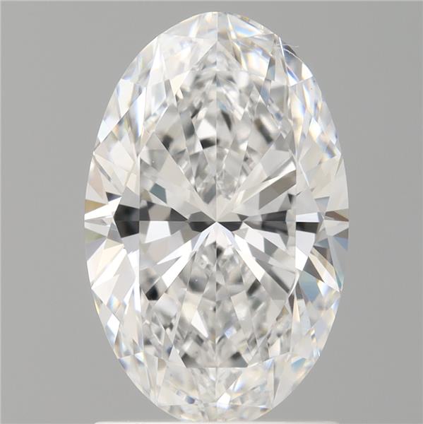 1.59 ct. oval Lab Grown Diamond front image