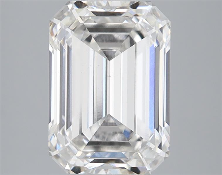 2.57 ct. emerald Lab Grown Diamond front image