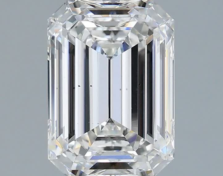1.98 ct. emerald Lab Grown Diamond front image