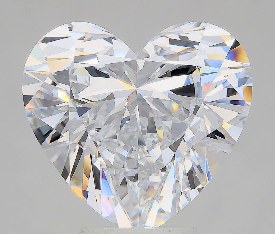 6.05 ct. heart Lab Grown Diamond front image