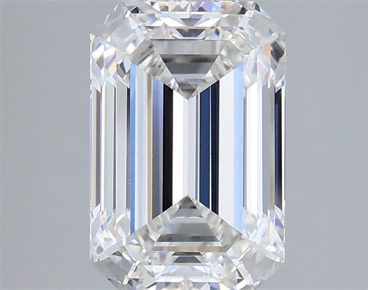 2.90 ct. emerald Lab Grown Diamond front image