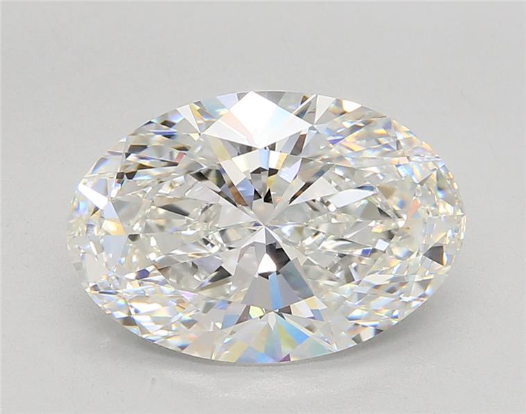 5.05 ct. oval Lab Grown Diamond front image
