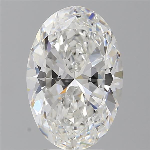 4.60 ct. oval Lab Grown Diamond front image