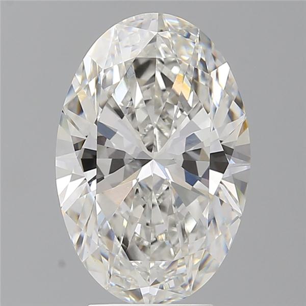 4.57 ct. oval Lab Grown Diamond front image