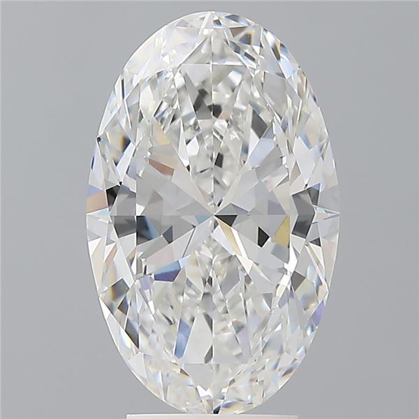 4.03 ct. oval Lab Grown Diamond front image