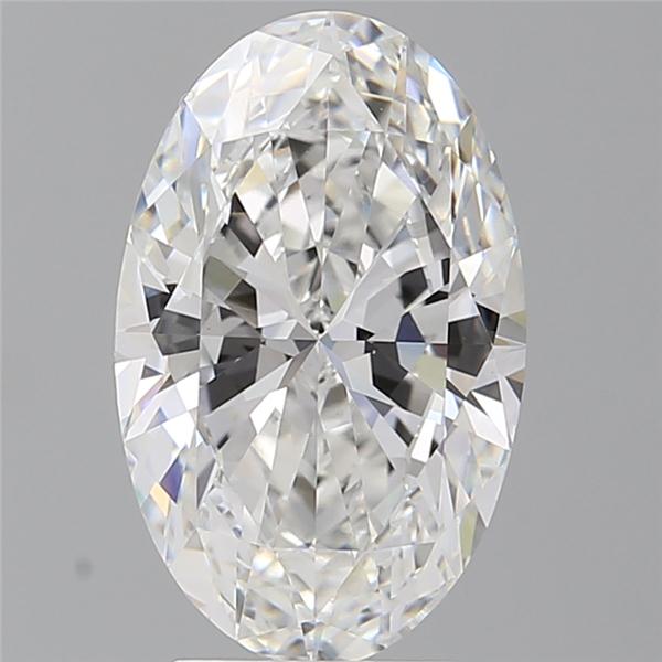 3.60 ct. oval Lab Grown Diamond front image