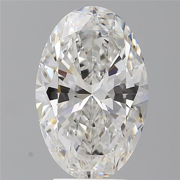 4.09 ct. oval Lab Grown Diamond front image