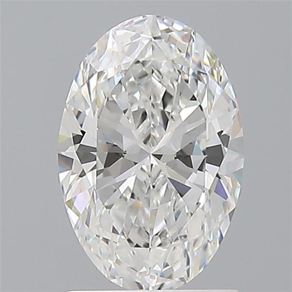 1.56 ct. oval Lab Grown Diamond front image