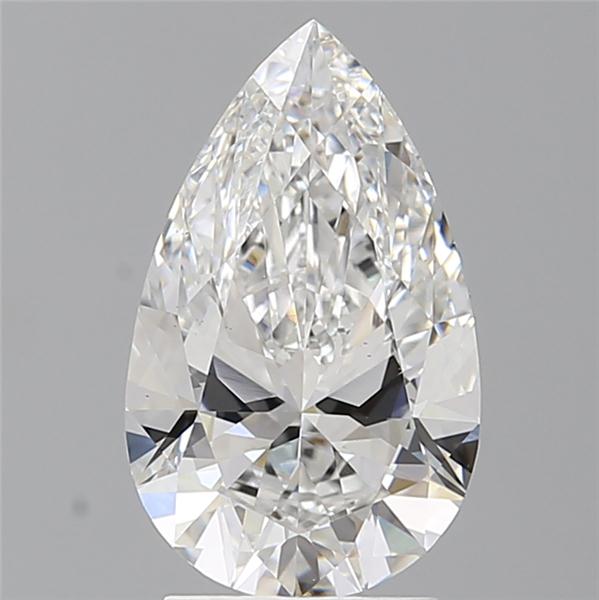 2.60 ct. pear Lab Grown Diamond front image