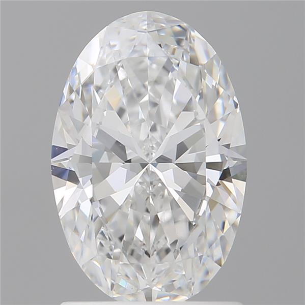 1.54 ct. oval Lab Grown Diamond front image
