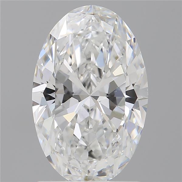 1.59 ct. oval Lab Grown Diamond front image