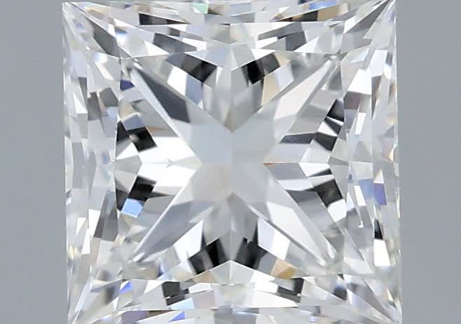 0.81 ct. princess Lab Grown Diamond front image