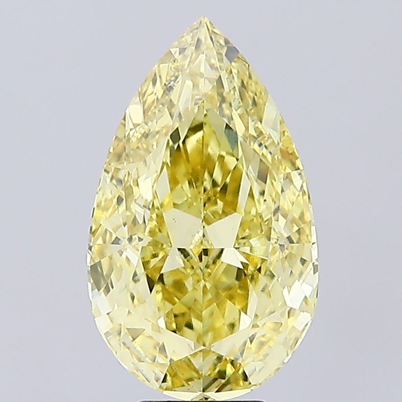 7.02 ct. pear Lab Grown Diamond front image