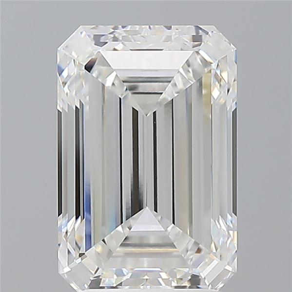 3.47 ct. emerald Lab Grown Diamond front image