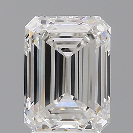 2.43 ct. emerald Lab Grown Diamond front image
