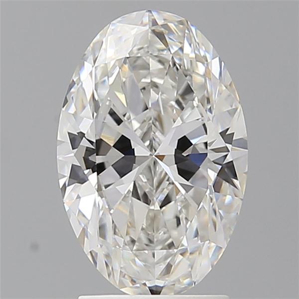2.54 ct. oval Lab Grown Diamond front image