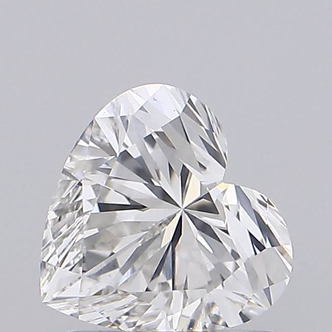 1.04 carat f VS1 EX Cut IGI heart diamond