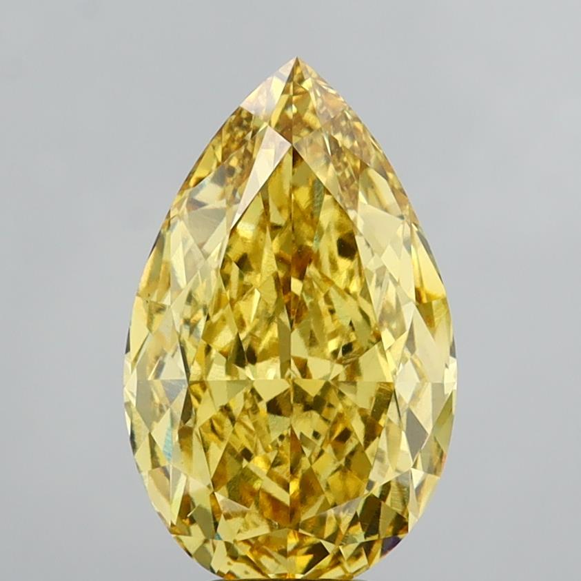 7.08 ct. pear Lab Grown Diamond front image