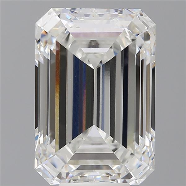 9.59 ct. emerald Lab Grown Diamond front image