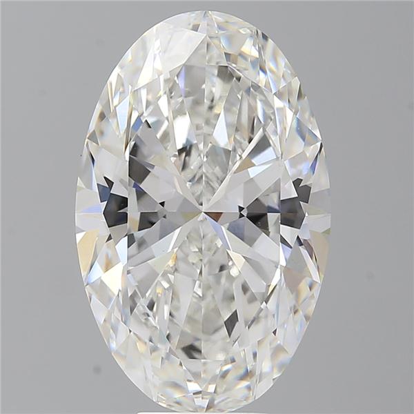 9.10 ct. oval Lab Grown Diamond front image